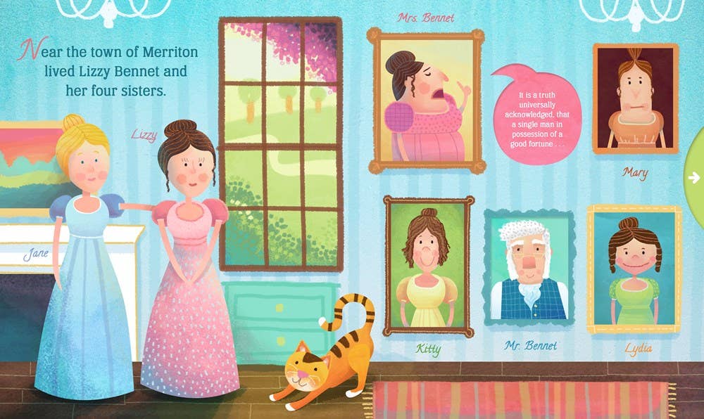 Lit for Little Hands: Pride and Prejudice Board Book
