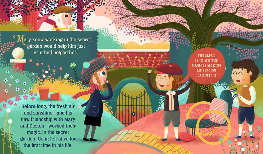 Lit for Little Hands: The Secret Garden Board Book