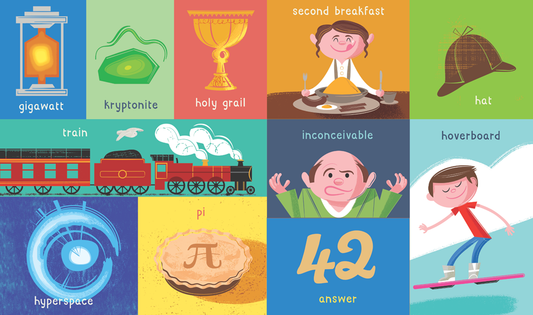 100 First Words for Little Geeks Board Book