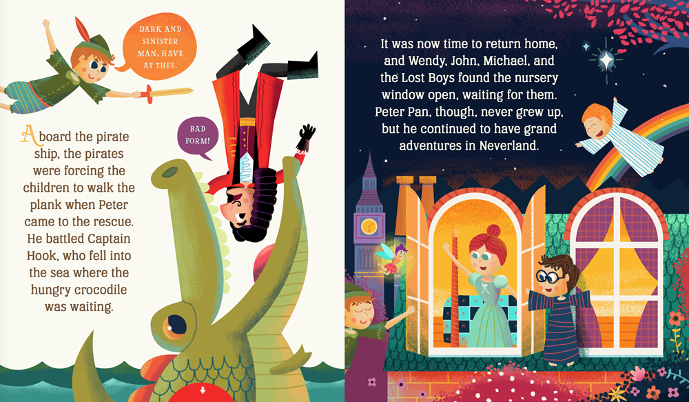 Lit for Little Hands: Peter Pan Board Book