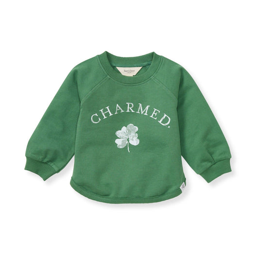 Charmed Sweatshirt Irish Clover