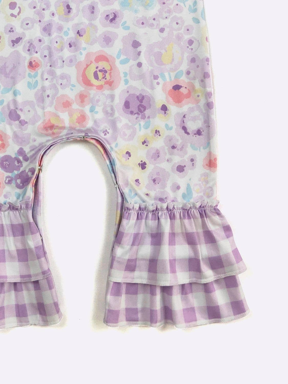 Orchid Petals Ruffle Romper