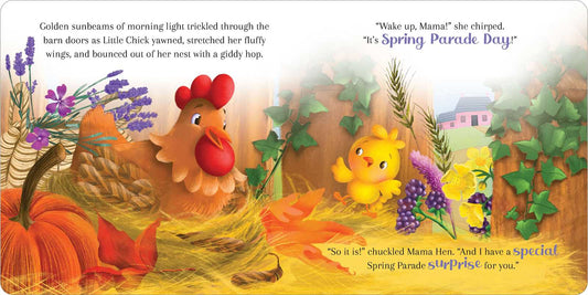 Little Chick's Spring Bonnet: Padded Board Book by Em Bruce