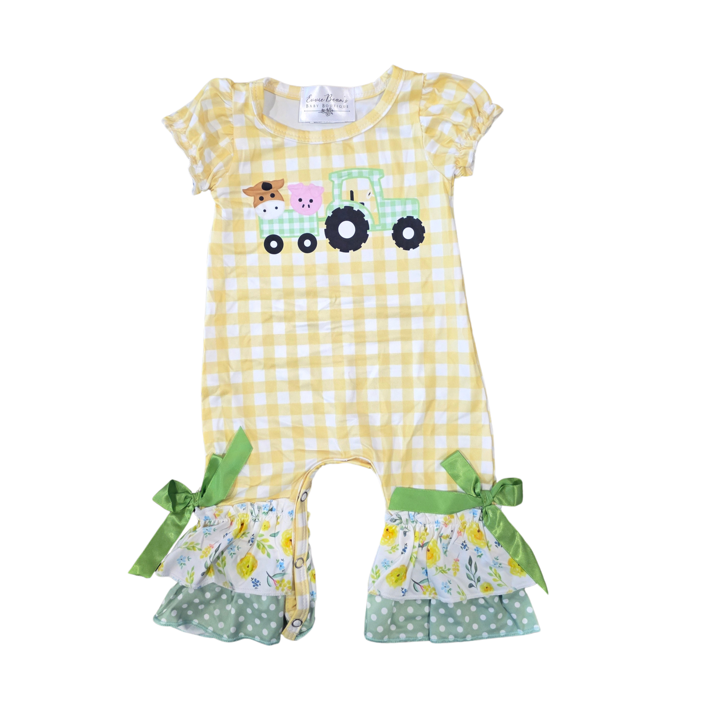 E-I-E-I-O Ruffle Romper