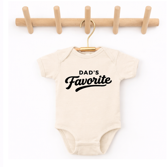 Dad's Favorite Baby Onesie, Funny Father's Day Gift