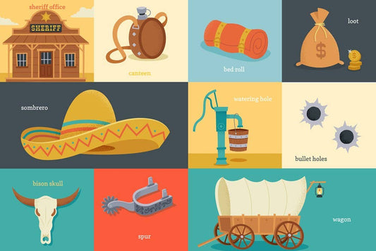 100 First Words for Little Cowpokes Board Book