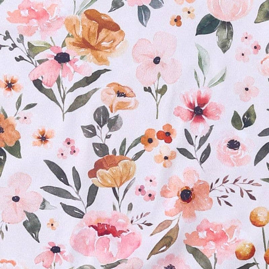 Wispy Blooms Baby Romper