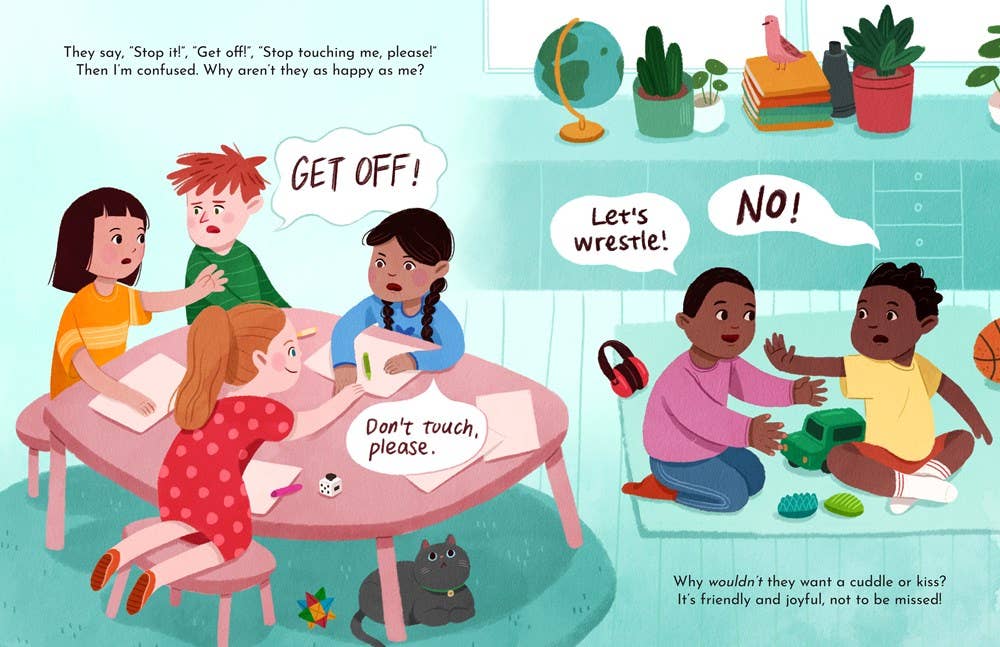 Want a Hug? : Consent and Boundaries for Kids Board Book