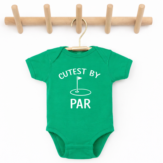 Cutest by Par, Golf Onesie for Baby