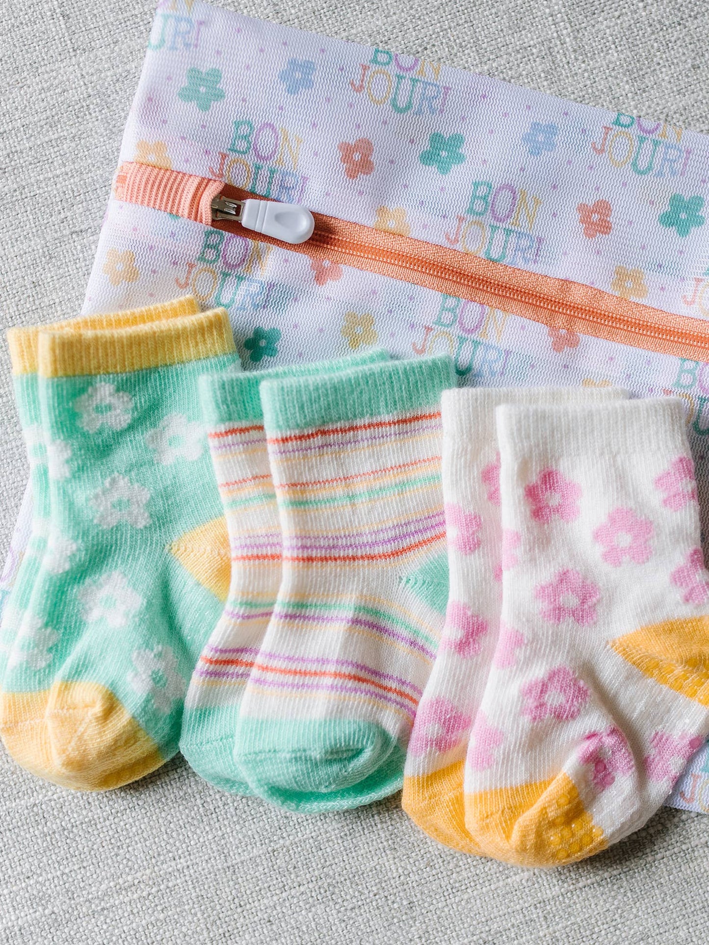Baby Socks Trio Bonjour Bébé