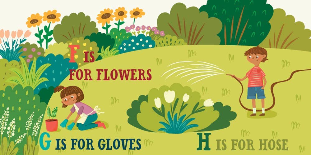 G Is for Gardening - Kids' Educational Book