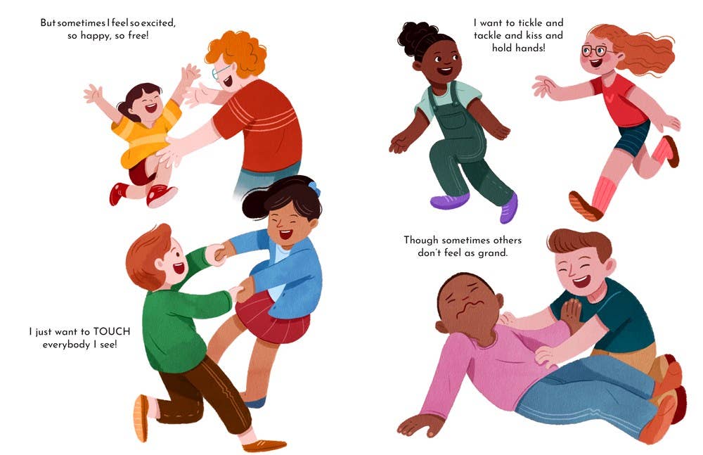 Want a Hug? : Consent and Boundaries for Kids Board Book