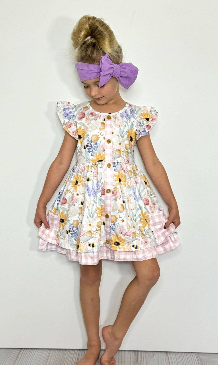Honeybee Floral Dress