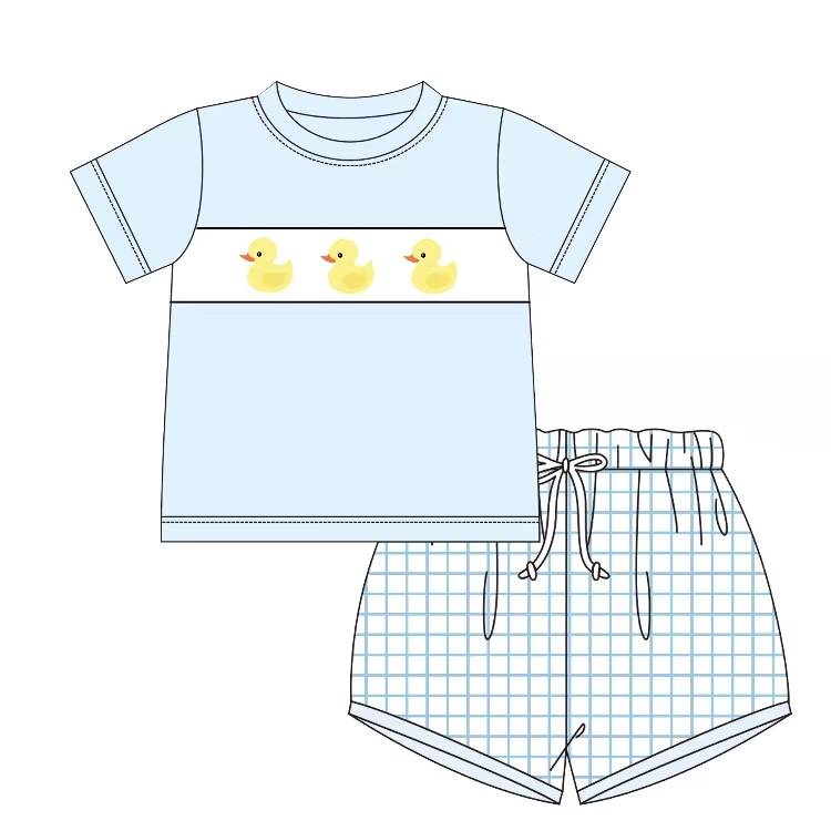 Rubber Duckie Shorts Set