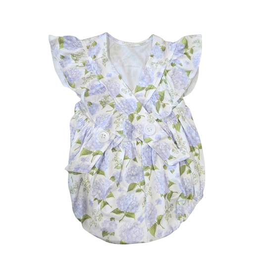 Hydrangea Bubble Romper