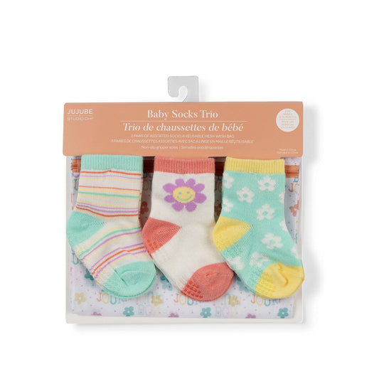 Baby Socks Trio Bonjour Bébé