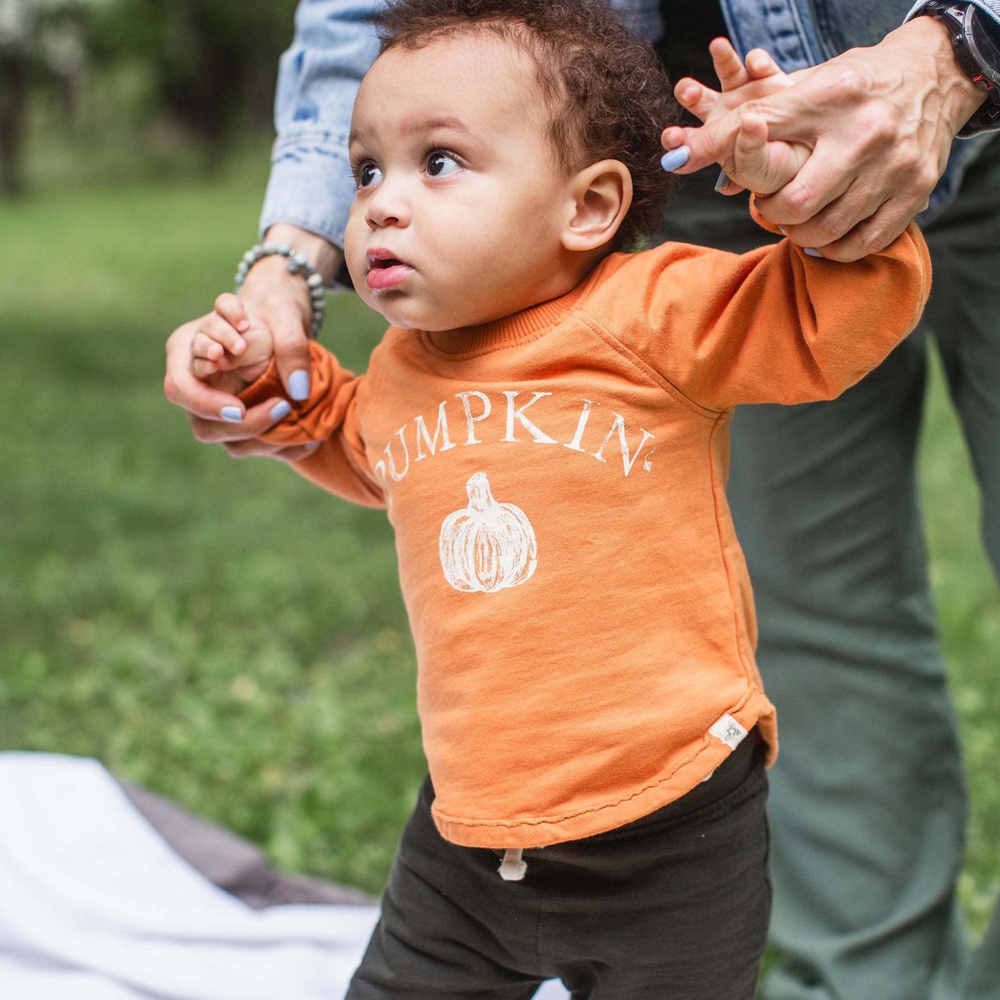 Pumpkin Baby & Toddler Organic Cotton Crewneck