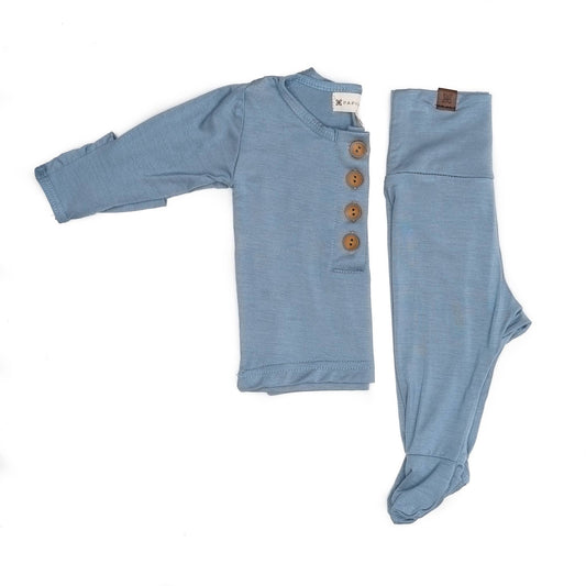 Top + Bottom Set | Baby clothes, newborn outfit, neutral