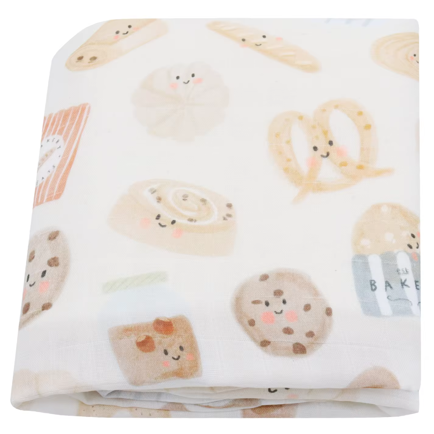 Bamboo & Muslin Swaddle | French Pastries
