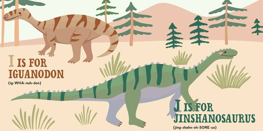 D Is for Dinosaur Board Book