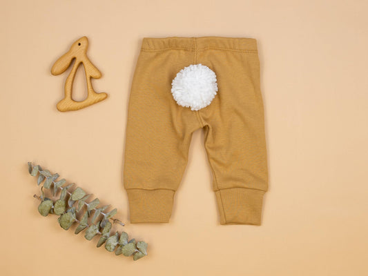 Camel Bunny Tail Pants
