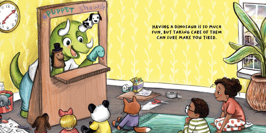 How to Put a Dinosaur to Bed: A Board Book