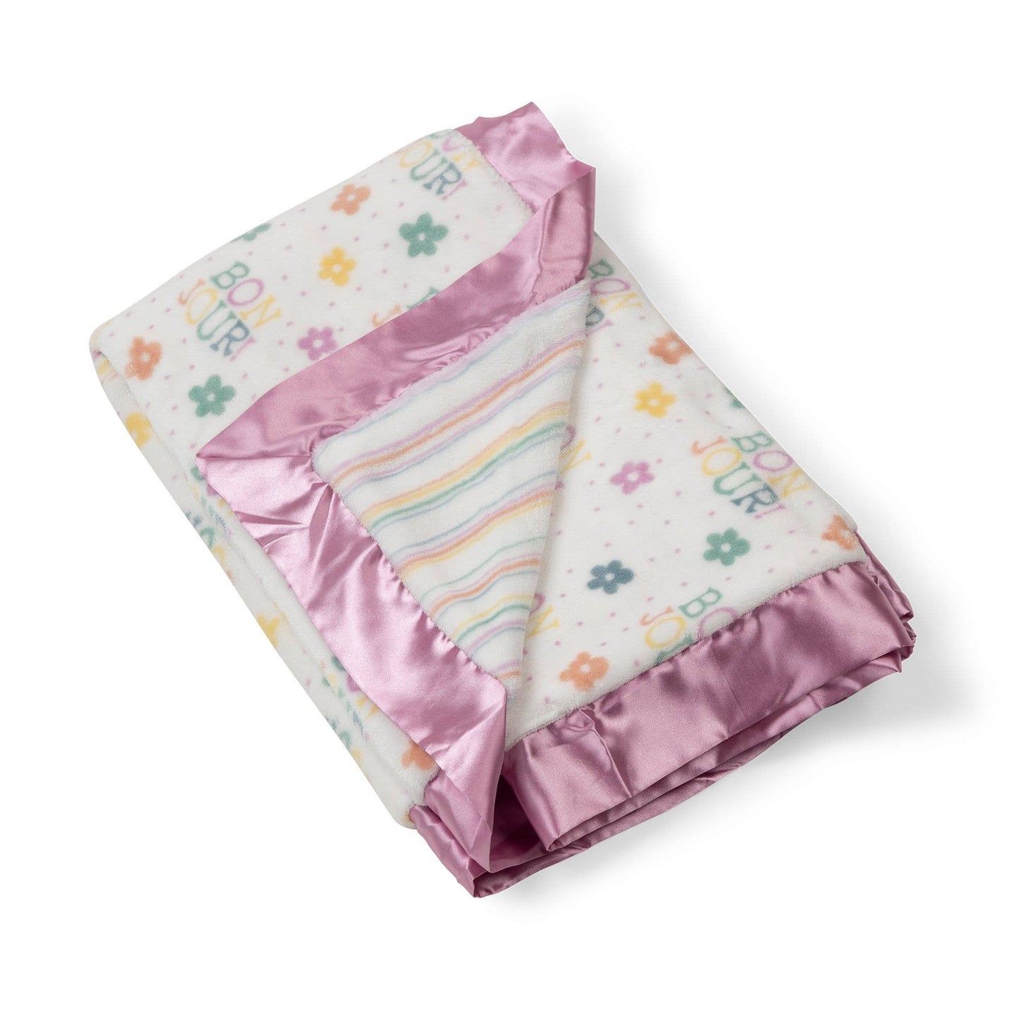 Reversible Baby Blanket Bonjour Bébé