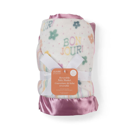 Reversible Baby Blanket Bonjour Bébé