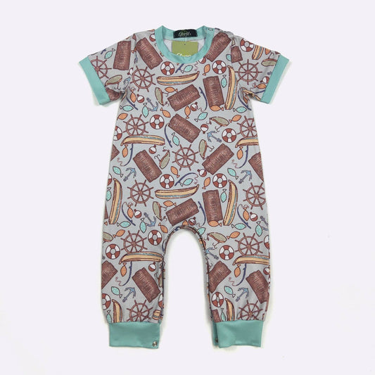 Gone Fishing Romper