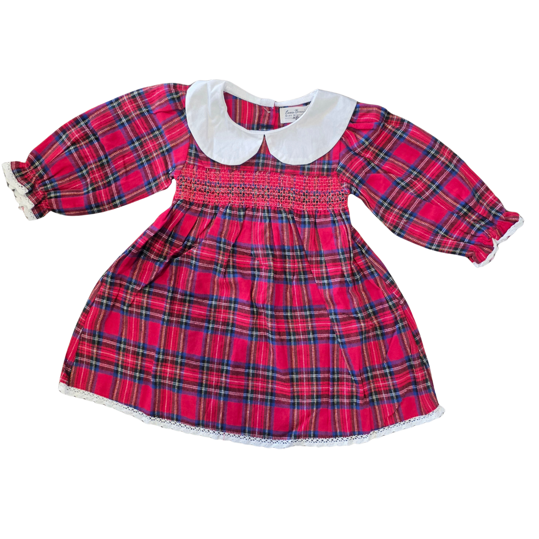Heritage Plaid Smocked Romper & Dress 18-24M / Dress