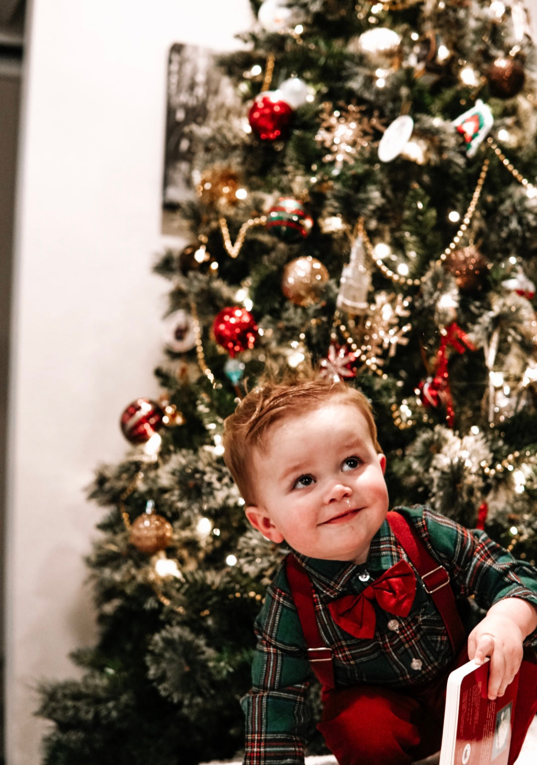 Dapper Plaid Suspender 3 Piece Set