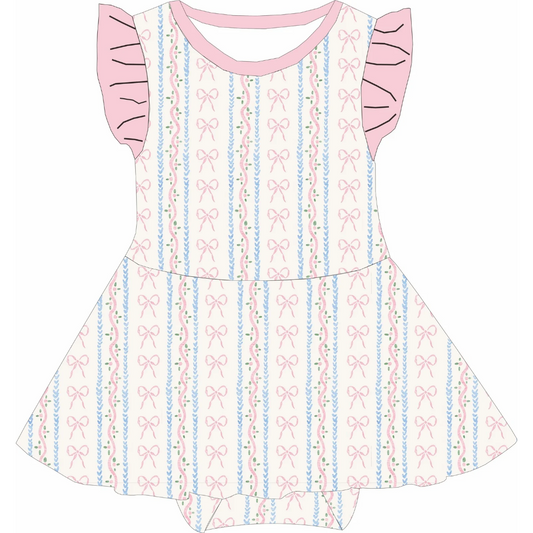 Bamboo Ruffle Twirl Dress & Romper
