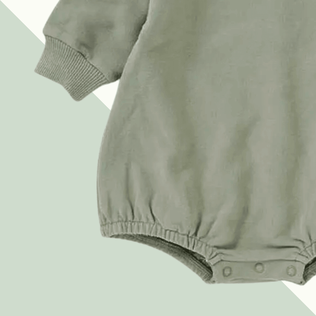 Sweater Bubble Romper - Evvie Bean's Baby Boutique