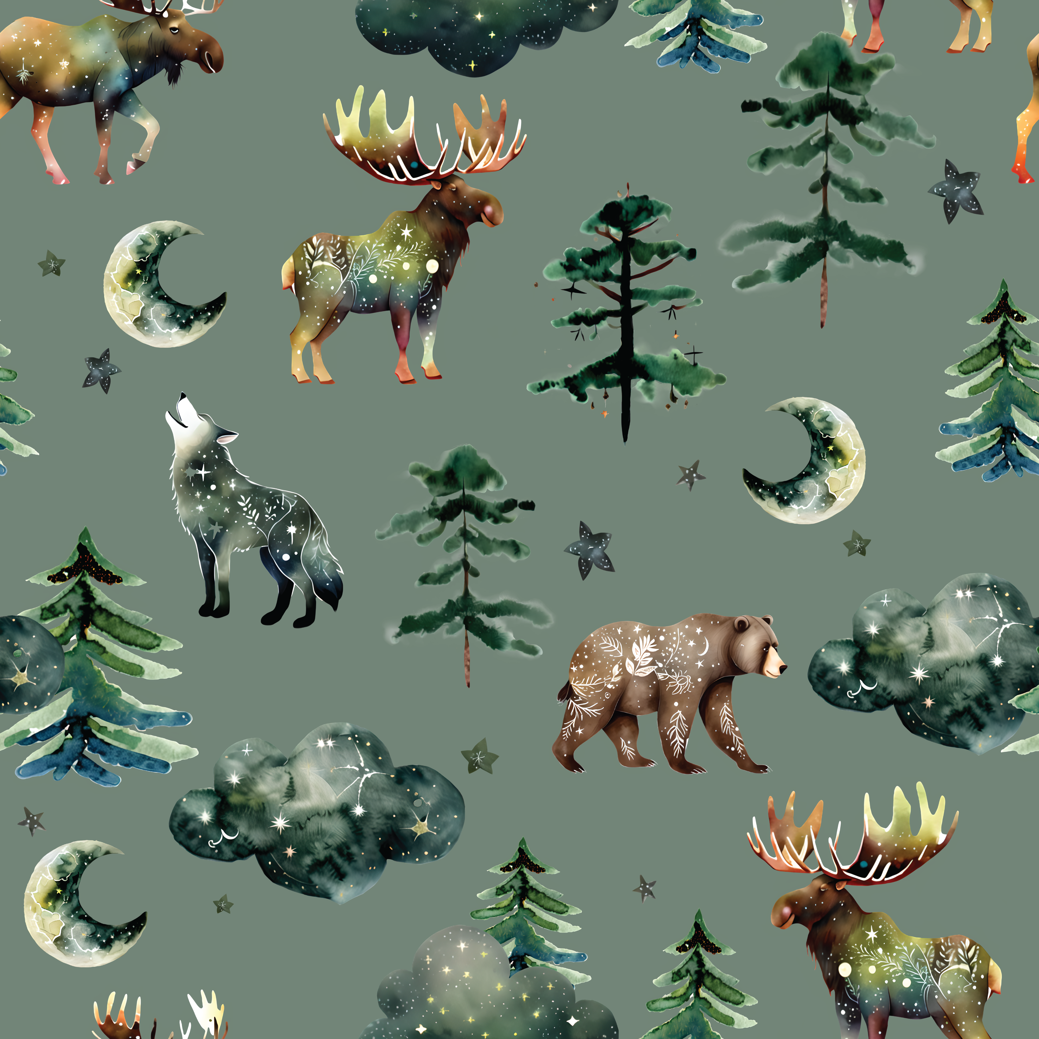 Midnight Moose