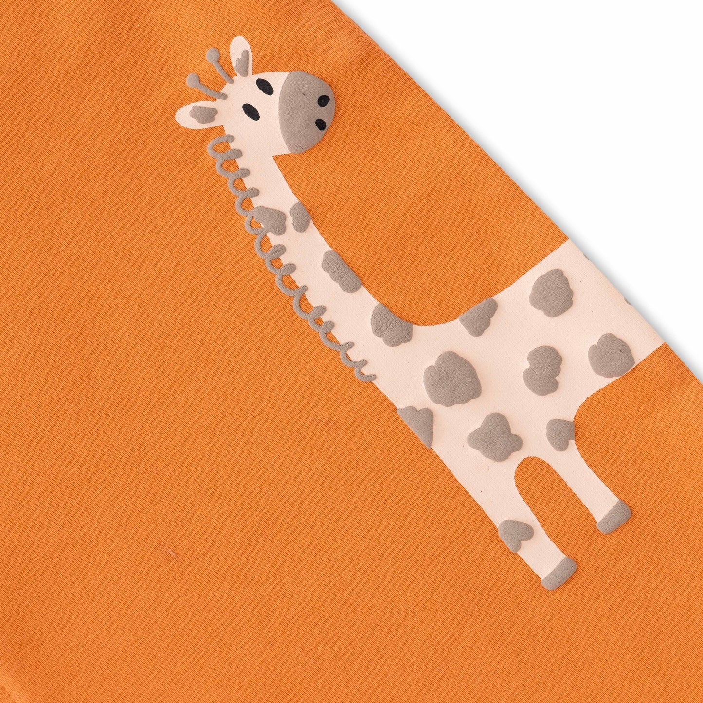 Organic Safari Toddler T-Shirt & Dungaree Set – Mustard
