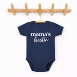 Mama's Bestie Baby's First Mothers Day Onesie