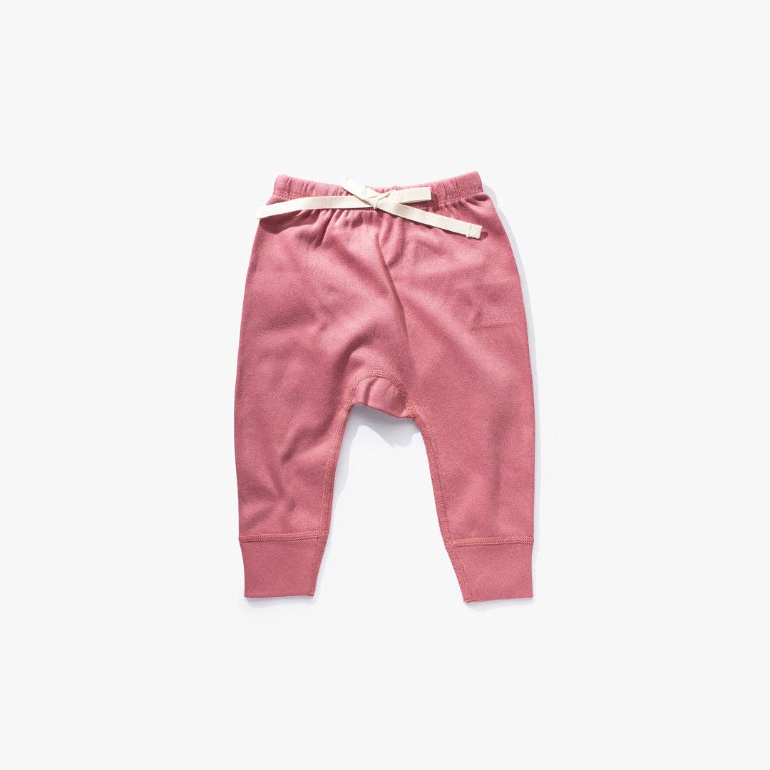 Winter Rose Pink Heart Pants