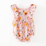 Sweet Hen Ruffle Infant Romper