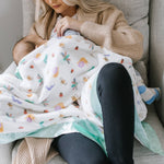 Reversible Baby Blanket Love Bug