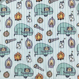 Campfires & Fireflies Romper