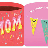 World's Best Mom (A Mugs & Kisses Mother's Day Shaped Board Book for Toddlers) by Teresa Bonaddio
