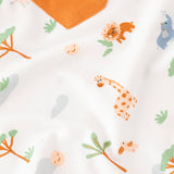 Organic Safari Print Toddler T-Shirt & Jogger Set – Mustard