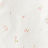 Floral Bodysuit & Jumpsuit Baby Girl Set
