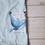 Handmade Whale Tank Romper