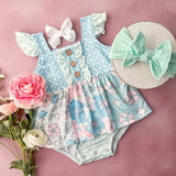 Summer Breeze Infant Girl Romper