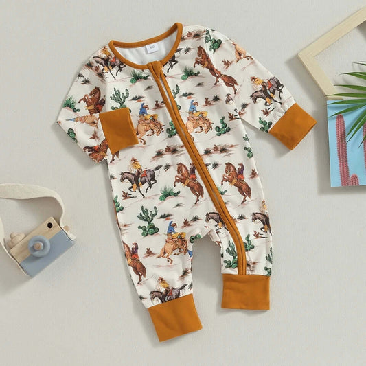 Vintage Roper Western Romper - Evvie Bean's Baby Boutique