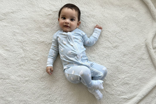 Little Silly Goose & Gingham Bamboo Sleeper