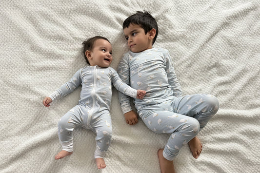 Silly Little Goose Two Piece Bamboo Sleeper Set