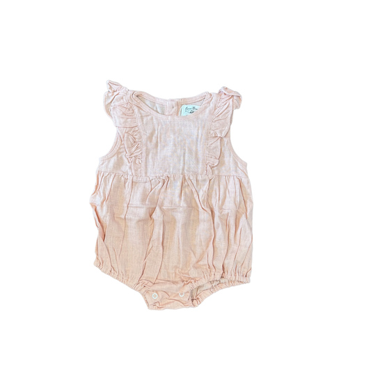 Lucille Ruffle Bubble Romper