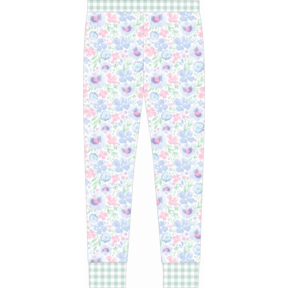 Mint Meadow Adult Bamboo Jogger